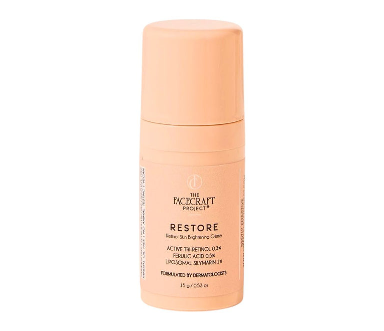 The Facecraft Project Restore Retinol Skin Brightening Cream
