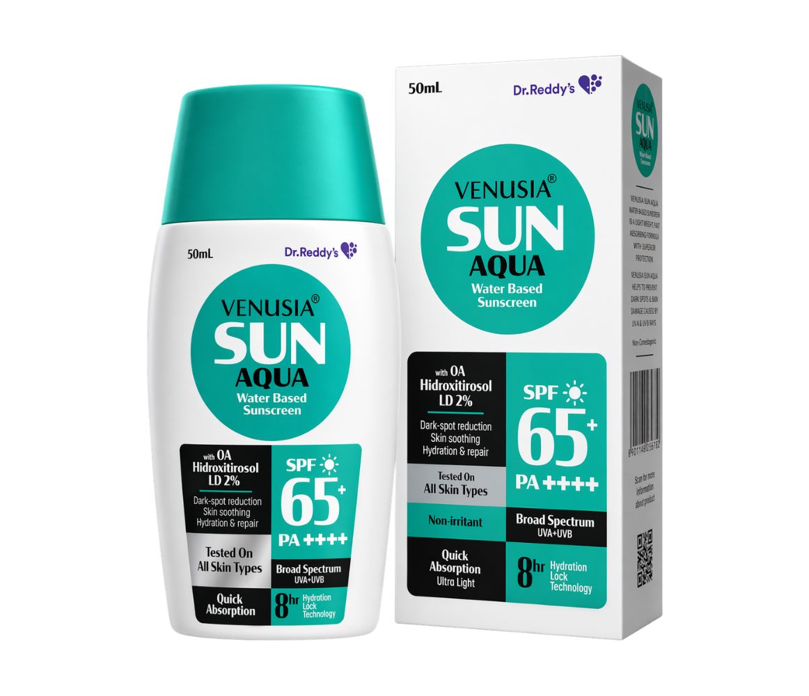 Venusia Sun Aqua Water Based Sunscreen SPF 65+ PA++++