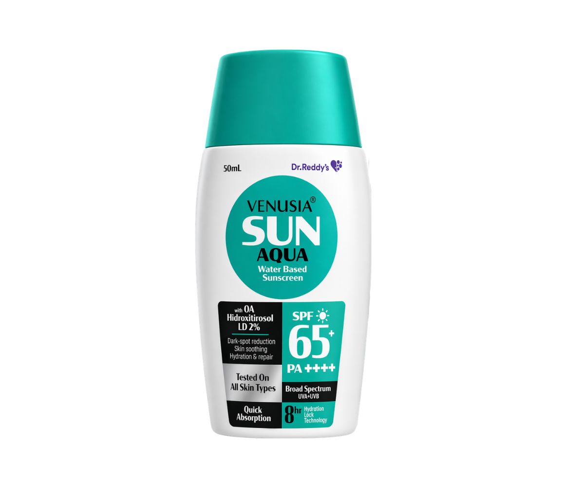 Venusia Sun Aqua Water Based Sunscreen SPF 65+ PA++++