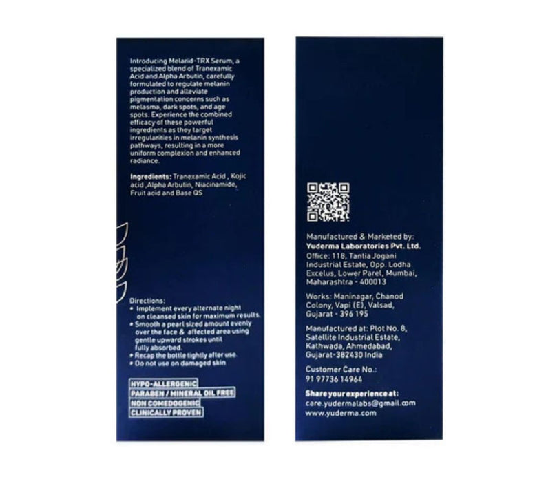 Yuderma Melarid TRX Serum 2