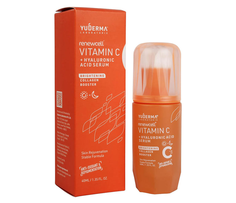 Renewcell Vitamin-C + Hyaluronic Acid Serum