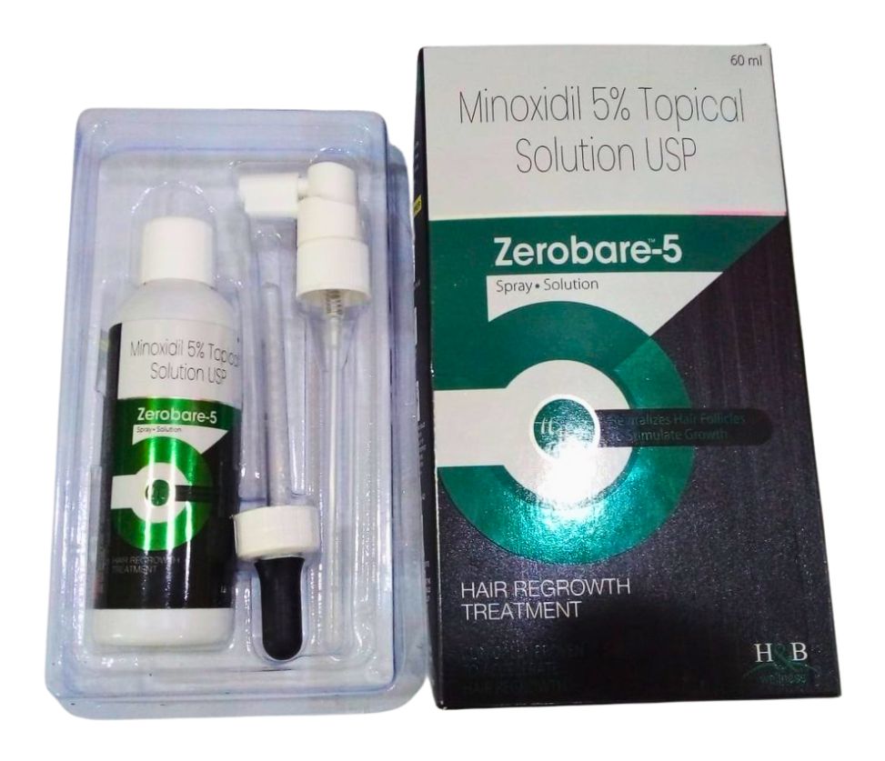 Zerobare 5 Spray Solution