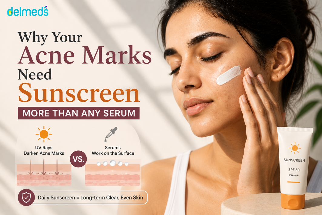 Why Your Acne Marks Need Sunscreen More Than Any Serum