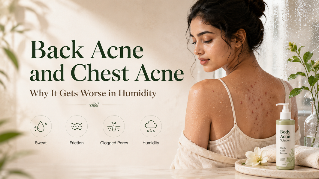 Back Acne and Chest Acne: Why It Gets Worse in Humidity