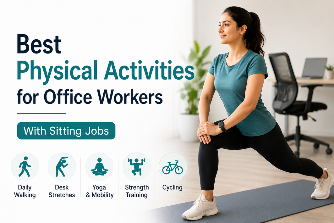 Best Physical Activities for Office Workers With Sitting Jobs