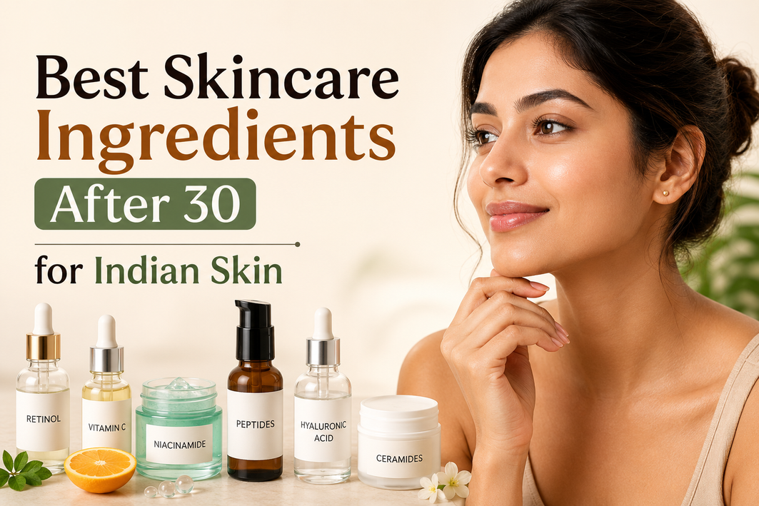 Best Skincare Ingredients After 30 for Indian Skin