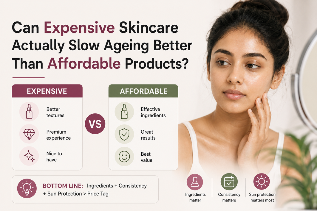 Can Expensive Skincare Actually Slow Ageing Better Than Affordable Products