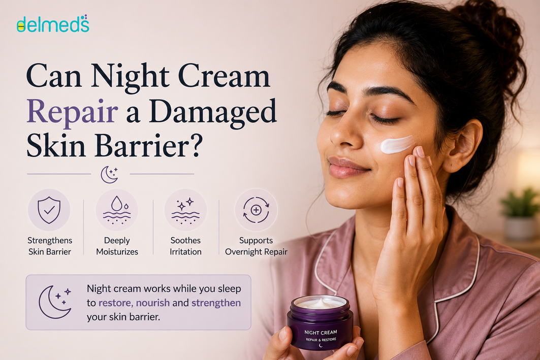 Can Night Cream Repair a Damaged Skin Barrier?