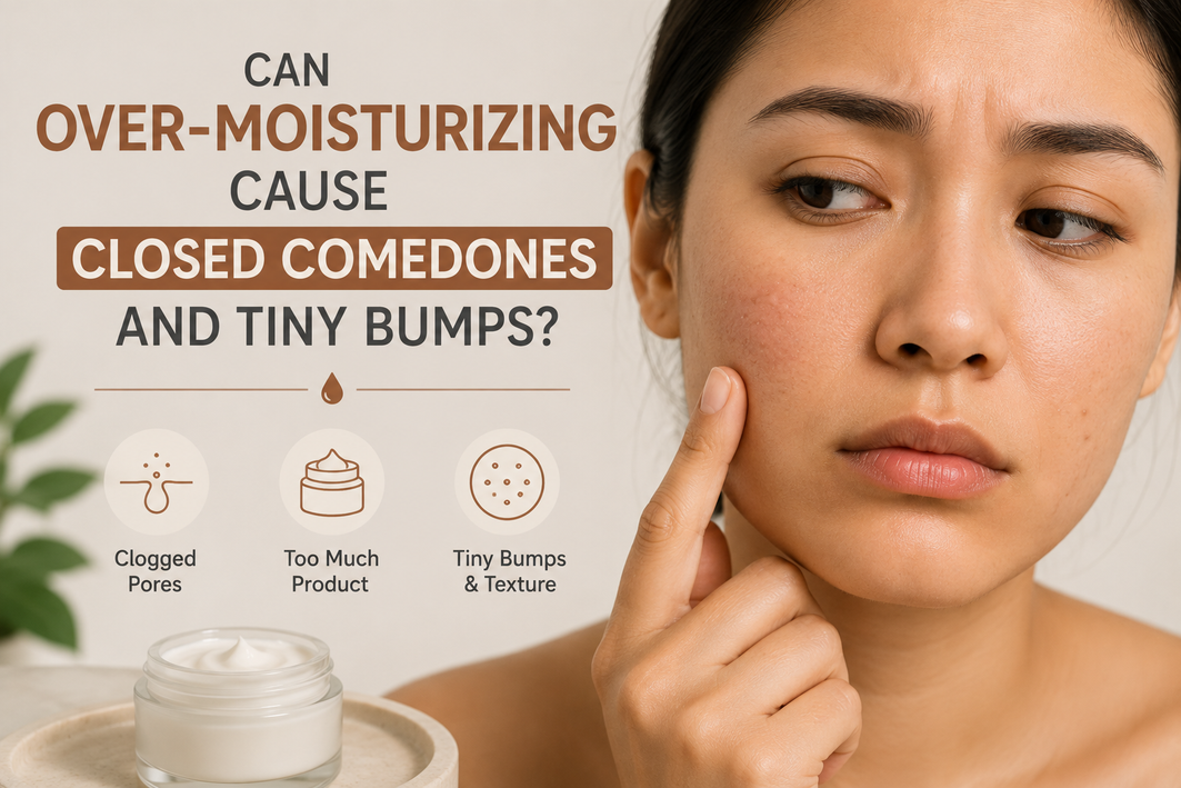 Can Over-Moisturizing Cause Closed Comedones and Tiny Bumps