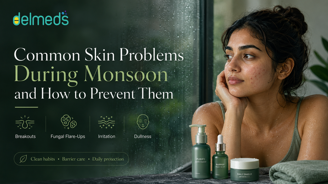 Common Skin Problems During Monsoon and How to Prevent Them