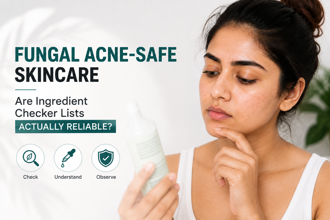 Fungal Acne-Safe Skincare: Are Ingredient Checker Lists Actually Reliable?