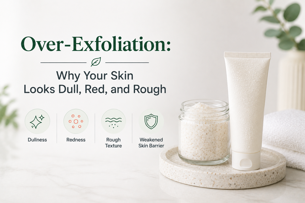 Over-Exfoliation: Why Your Skin Looks Dull, Red, and Rough