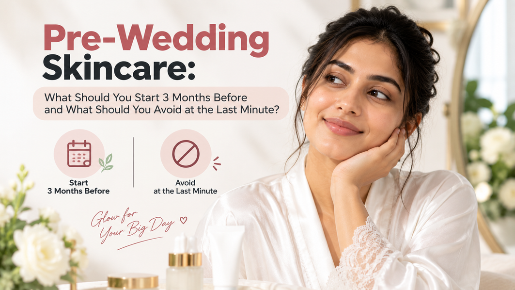 Pre-Wedding Skincare: What Should You Start 3 Months Before and What Should You Avoid at the Last Minute?
