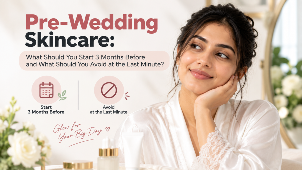 Pre-Wedding Skincare: What Should You Start 3 Months Before and What Should You Avoid at the Last Minute?