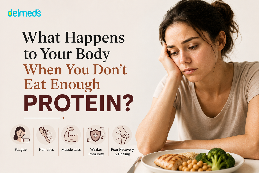 What Happens to Your Body When You Don't Eat Enough Protein? A Longevity Perspective for Wellness in India