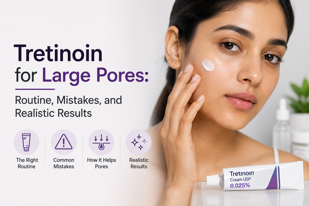 Tretinoin for Large Pores: Routine, Mistakes, and Realistic Results