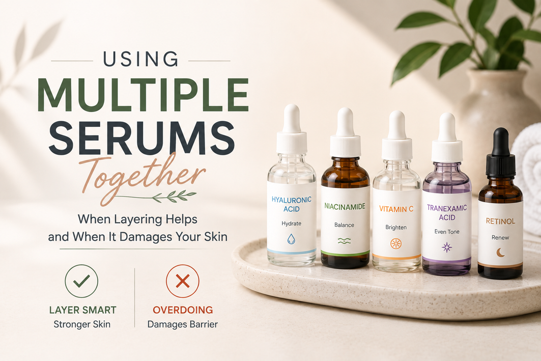 Using Multiple Serums Together: When Layering Helps and When It Damages Your Skin