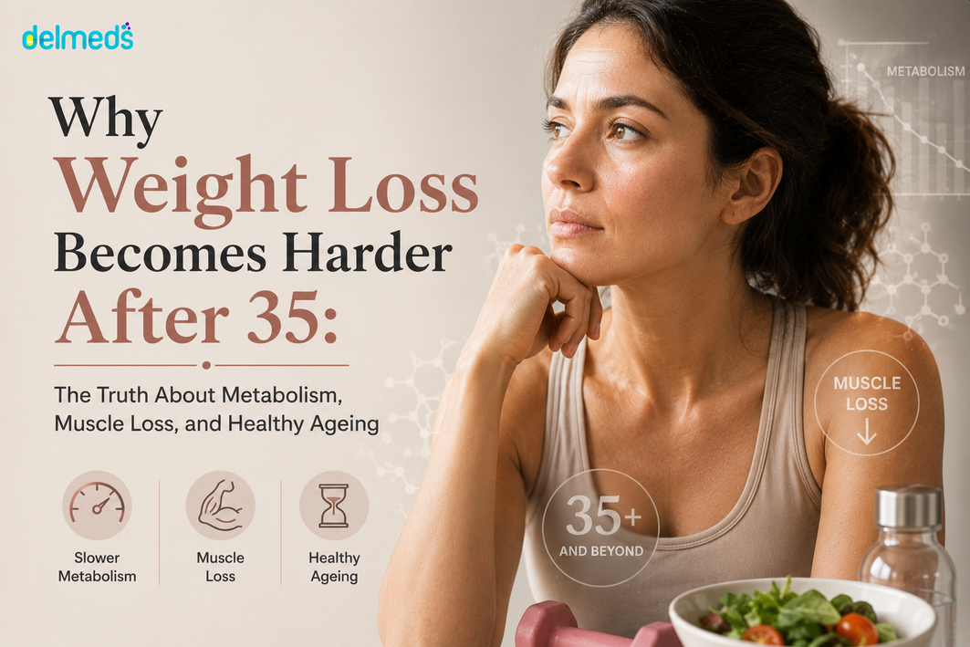 Why Weight Loss Becomes Harder After 35: The Truth About Metabolism, Muscle Loss, and Healthy Ageing