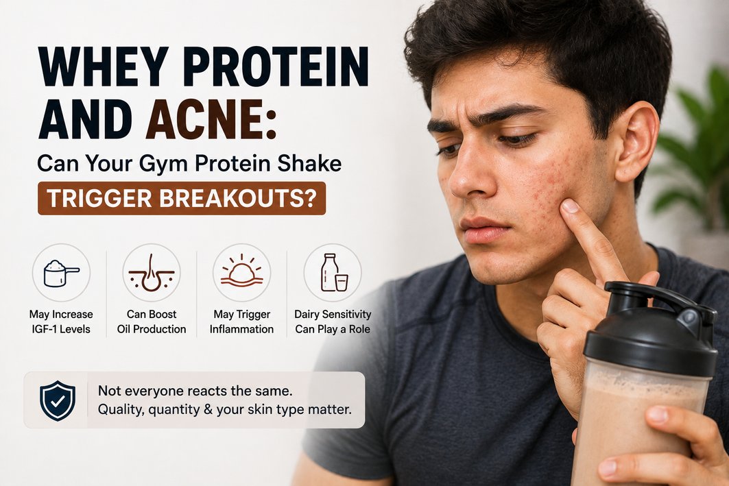 Whey Protein and Acne Can Your Gym Protein Shake Trigger Breakouts