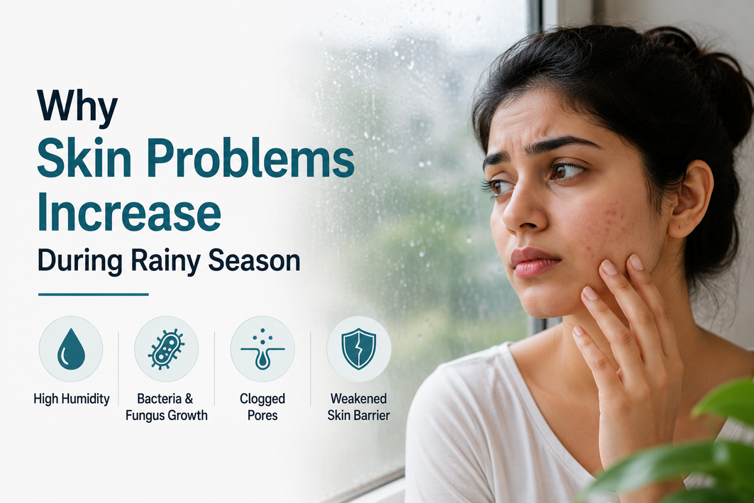 Why Skin Problems Increase During Rainy Season
