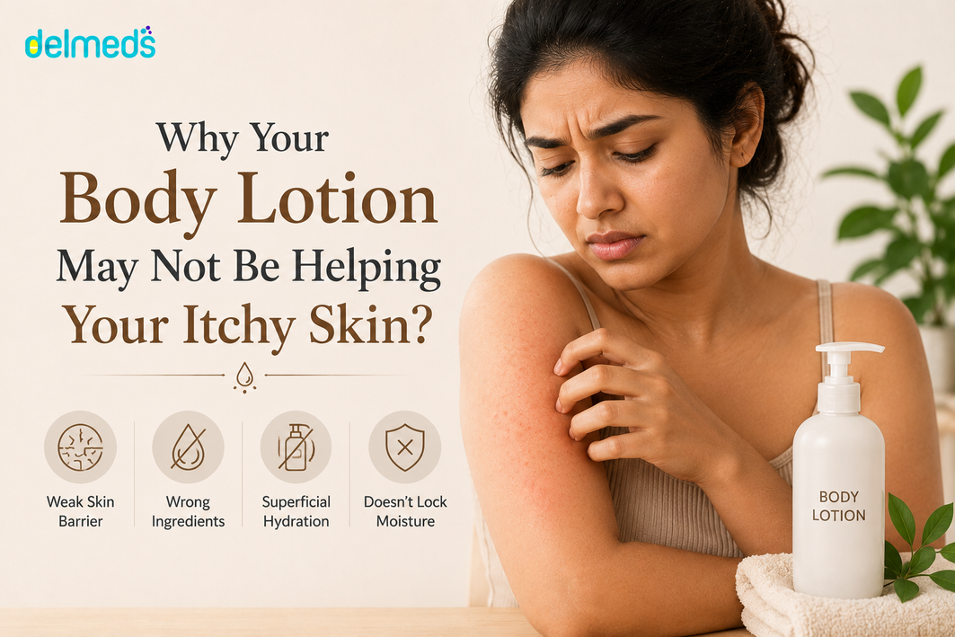 Why Your Body Lotion May Not Be Helping Your Itchy Skin?