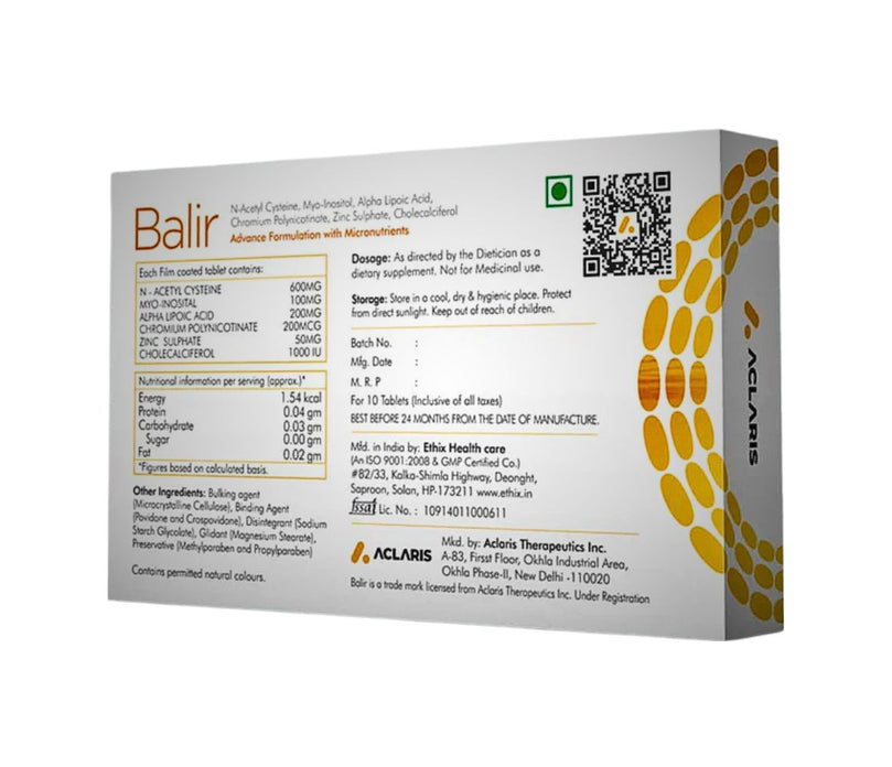 ACLARIS Balir Tablet