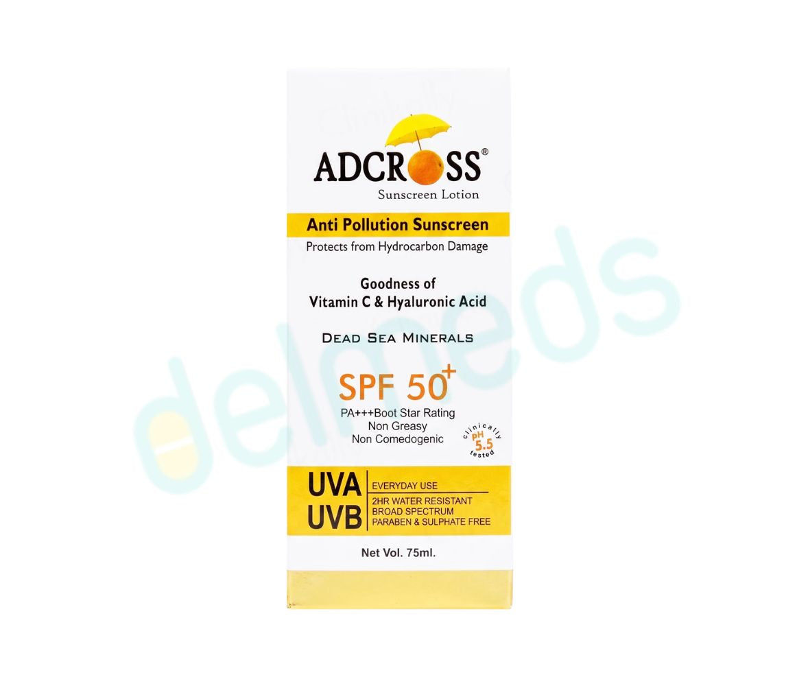 Adonis Adcross Anti Pollution Sunscreen Lotion SPF50_PA