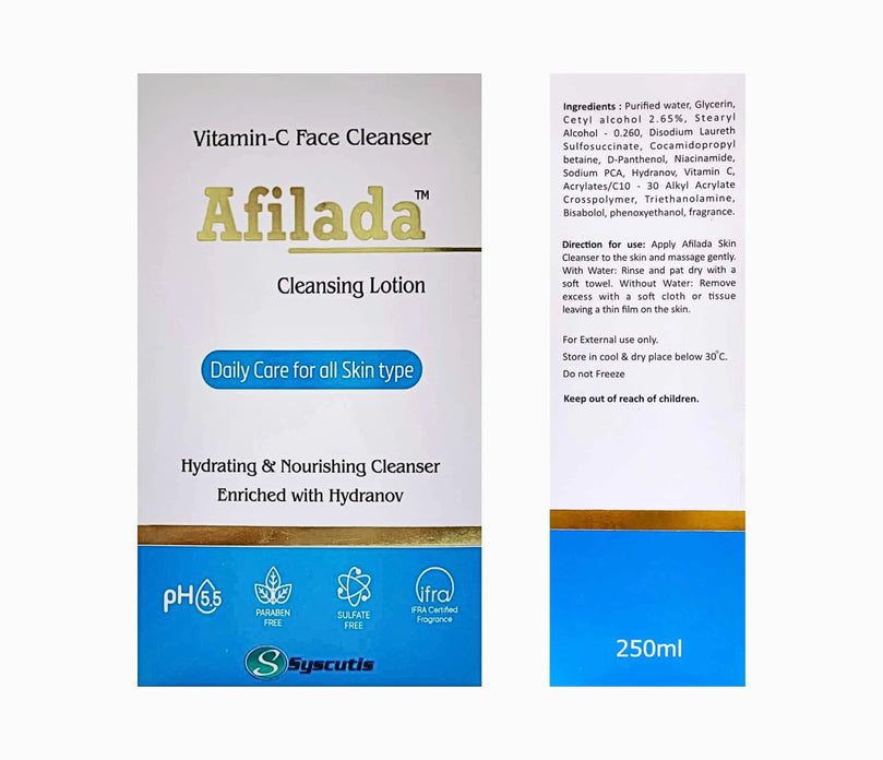 Afilada Vitamin-CFace Cleansing Lotion