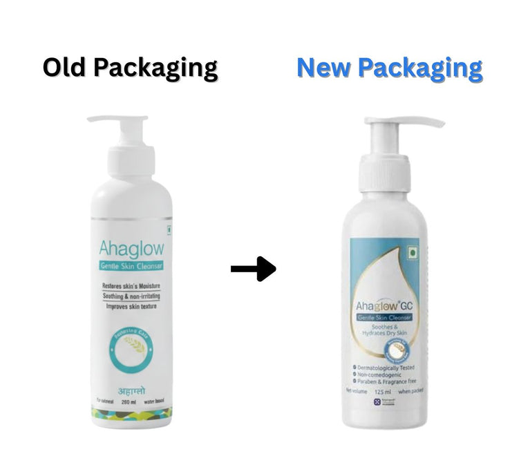  Ahaglow Gentle Skin Cleanser new packaging