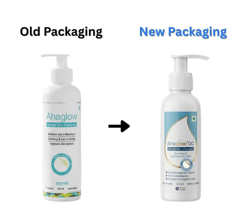  Ahaglow Gentle Skin Cleanser new packaging