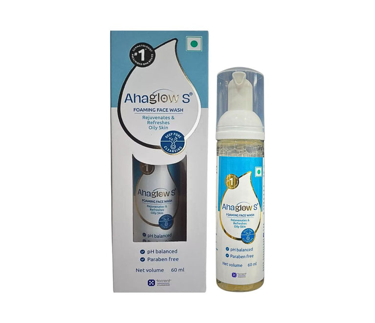 Ahaglow S Foaming Face Wash