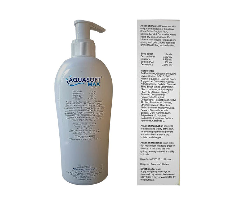 Aquasoft Max Intense Moisturizing Lotion