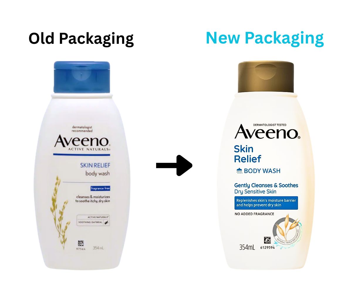 Aveeno Skin Relief Body Wash New 3