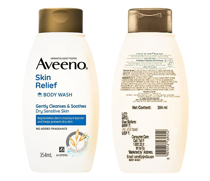Aveeno Skin Relief Body Wash New