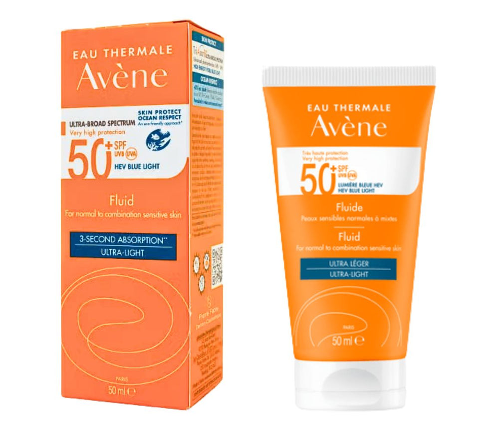 Avene Very High Protection Ultra-Light Sunscreen Fluid SPF 50 ...