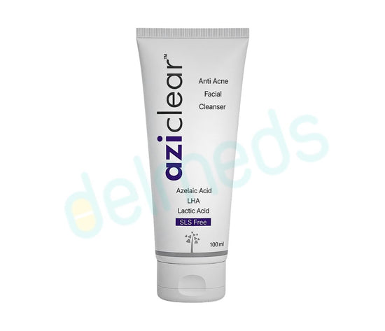 Aziclear Anti Acne Facial Cleanser – DelMeds.com
