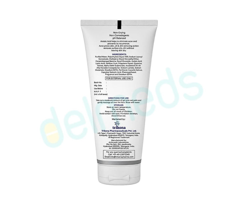 Aziclear Anti Acne Facial Cleanser