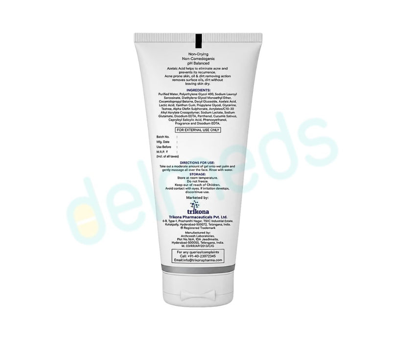 Aziclear Anti Acne Facial Cleanser