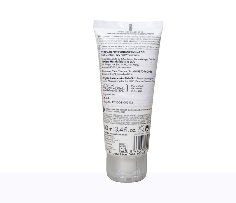BABE Stop AKN Purifying Cleansing Gel 2