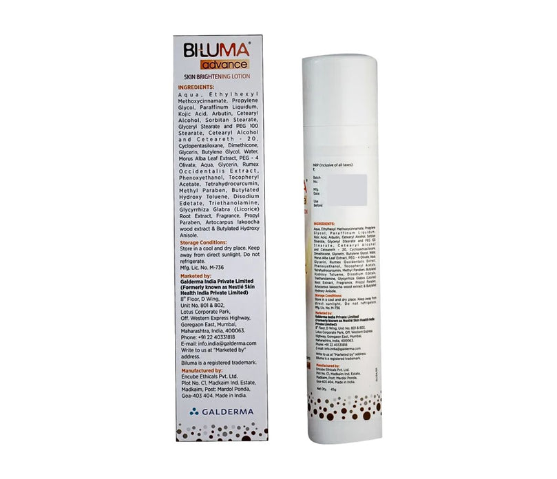 Biluma Advance Skin Brightening Lotion