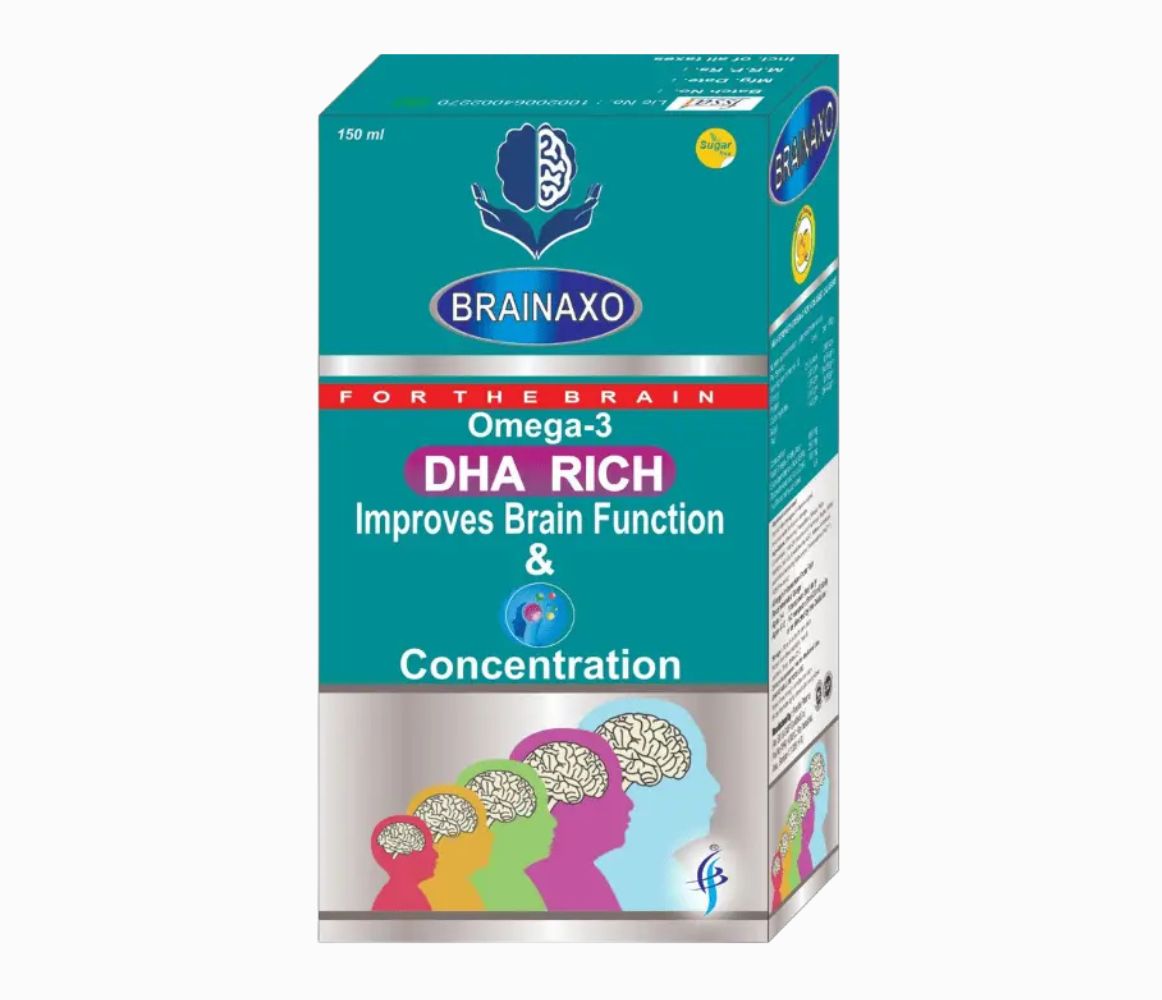 Brainaxo Omega-3 DHA Rich Syrup