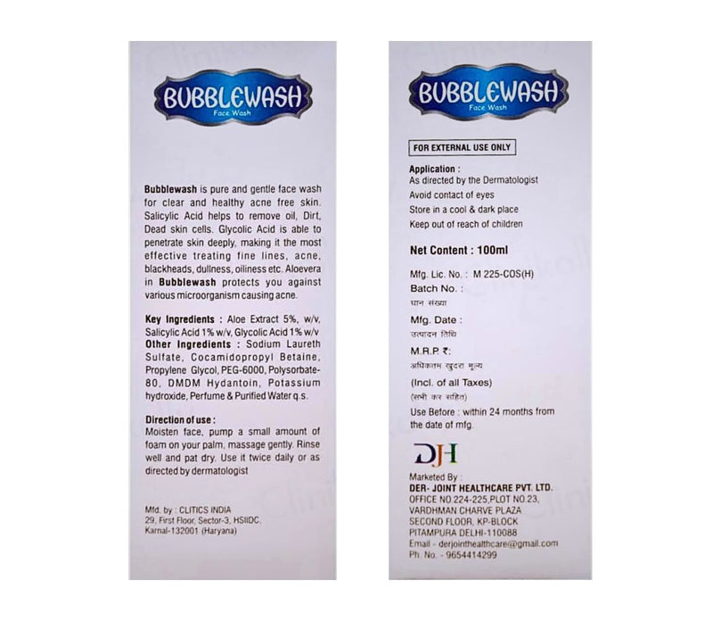 Bubblewash Face Wash