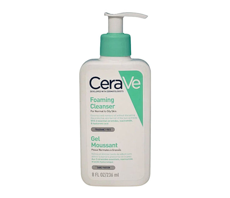 CeraVe Foaming Cleanser for Normal to Oily Skin 236 ml
