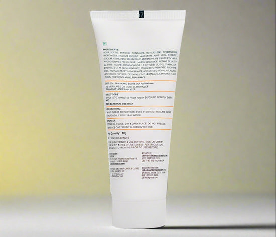 Ceuticoz Clear Zinc Tinted Sunscreen gel, Ivory 2