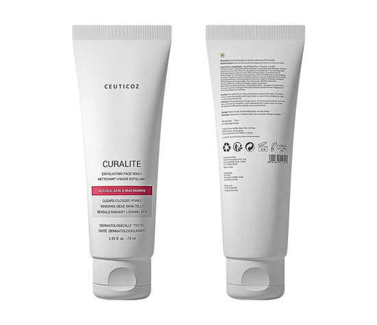 Ceuticoz Curalite Exfoliating Face Wash