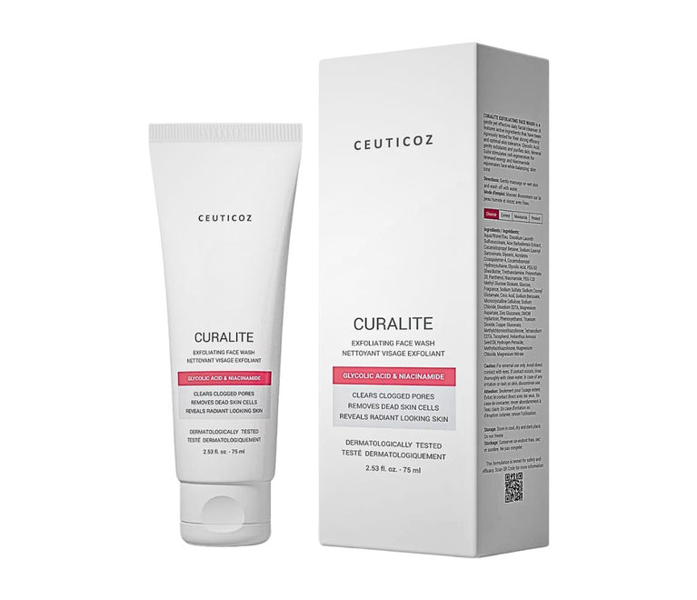 Ceuticoz Curalite Exfoliating Face Wash