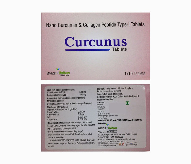 Curcin Tab Curcunus Tablet – DelMeds.com