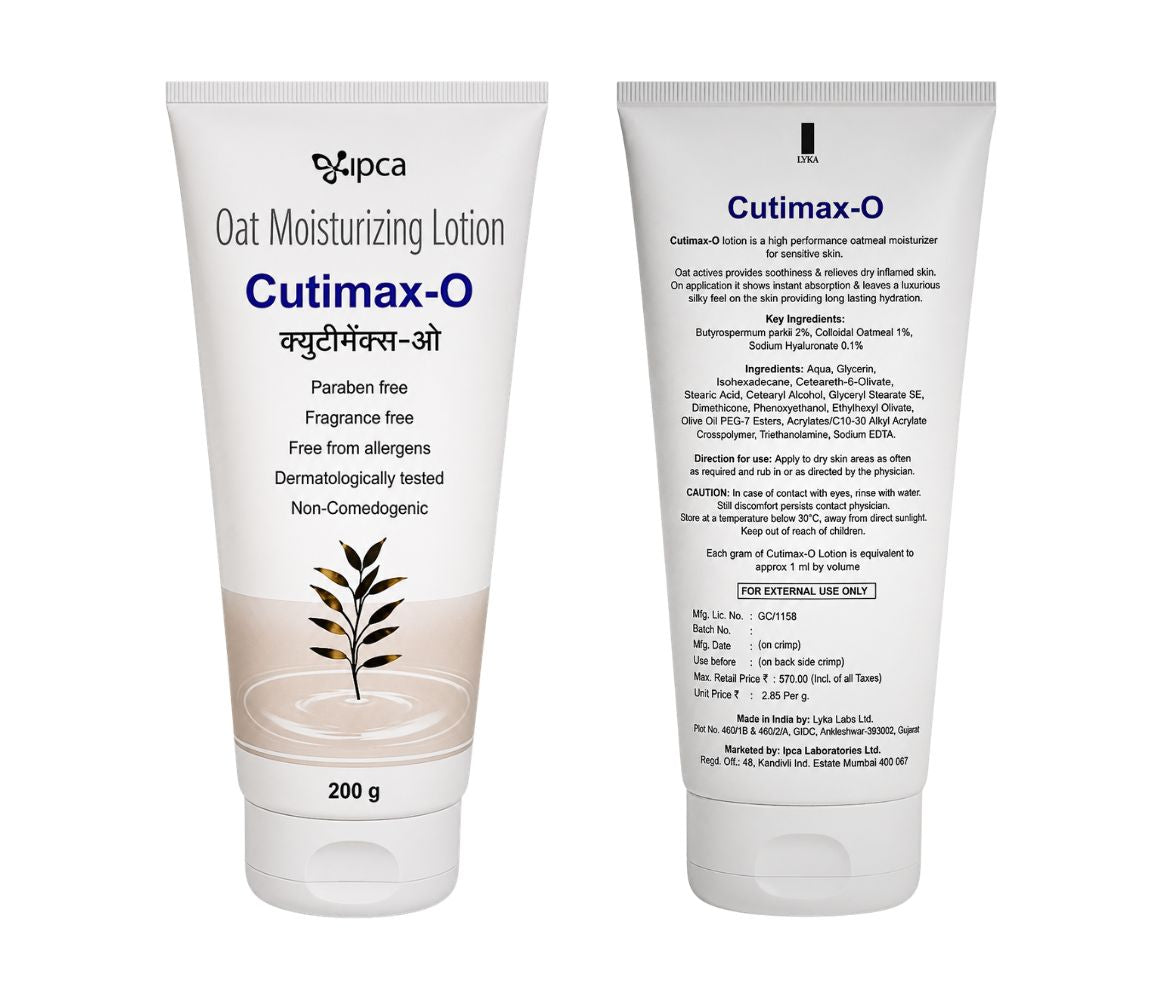 Cutimax-O Oat Moisturizing Lotion