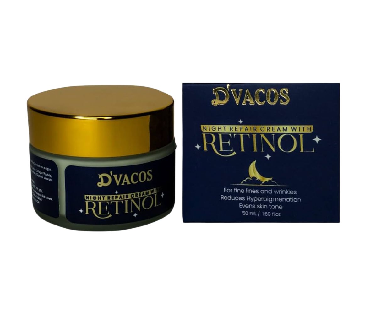 DVACOS Night Repair Cream With Retinol 1