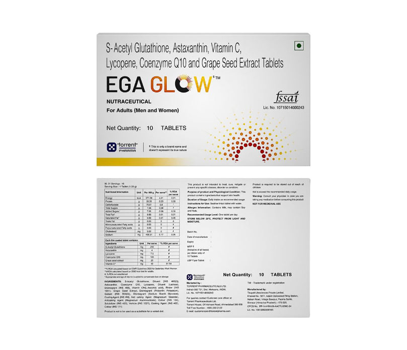 Ega Glow Nutraceutical Tablet